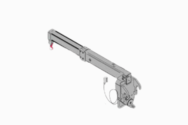 Telescopic lifting boom