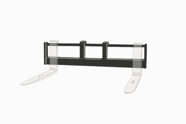 Extra wide fork carriage